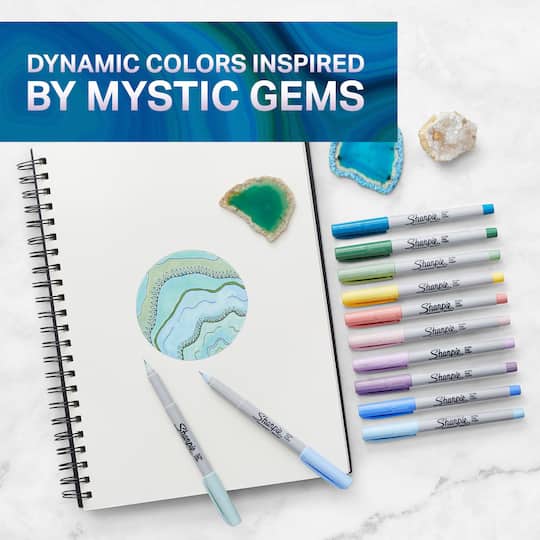 Mystic Gems Sharpie® Ultra Fine Point Permanent Markers, 12ct.